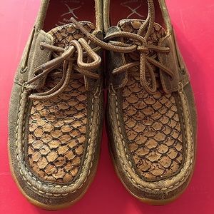 Twisted X Moccasin Shoes Mocs size 8